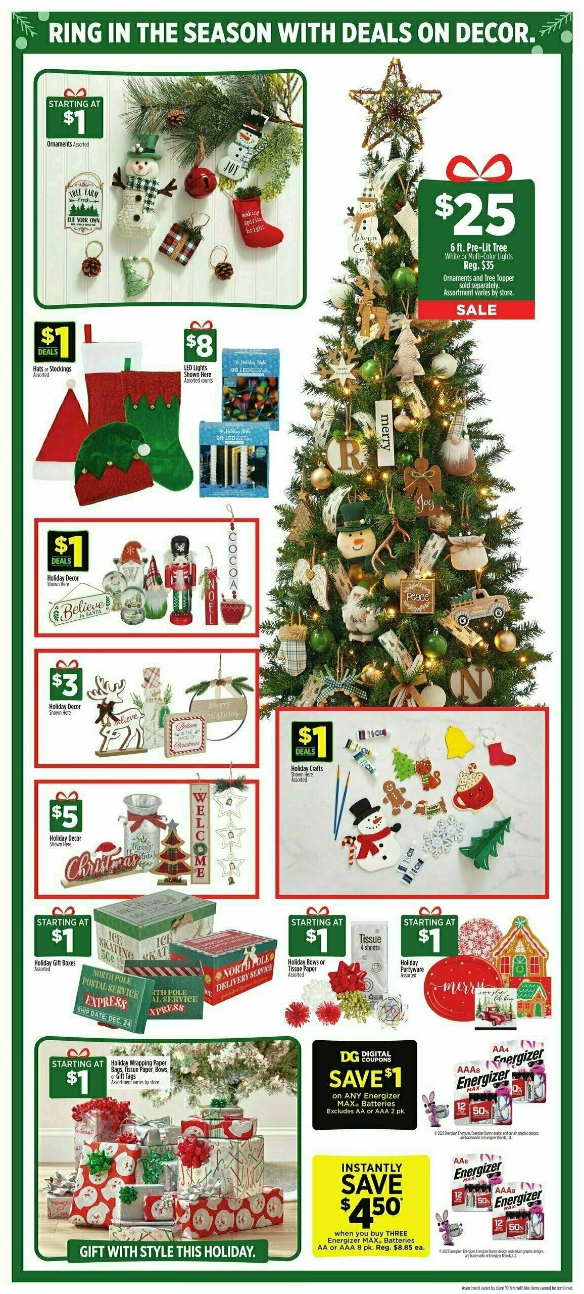 Dollar General Weekly Ads And Circulars From December Page