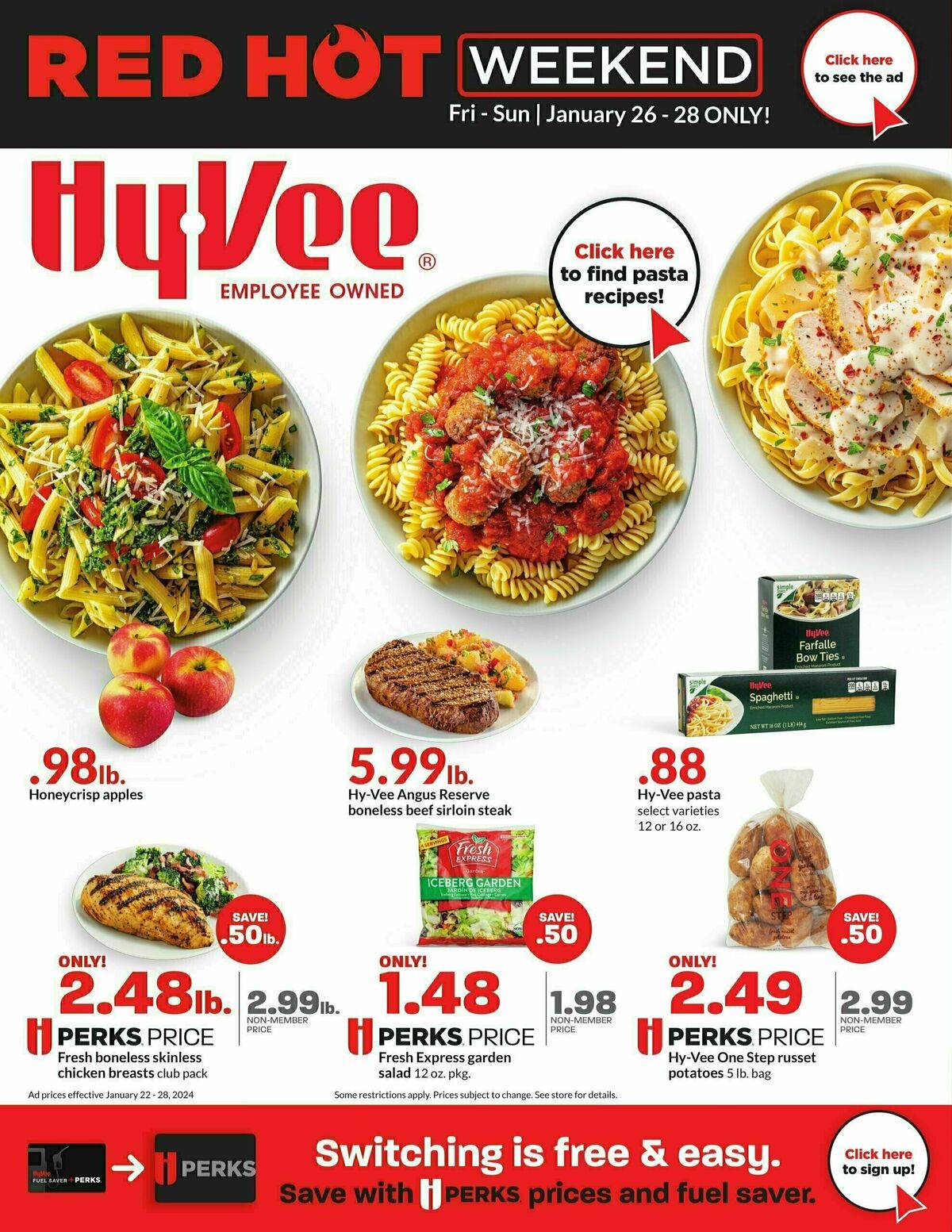 Hy Vee Deals Ads From January