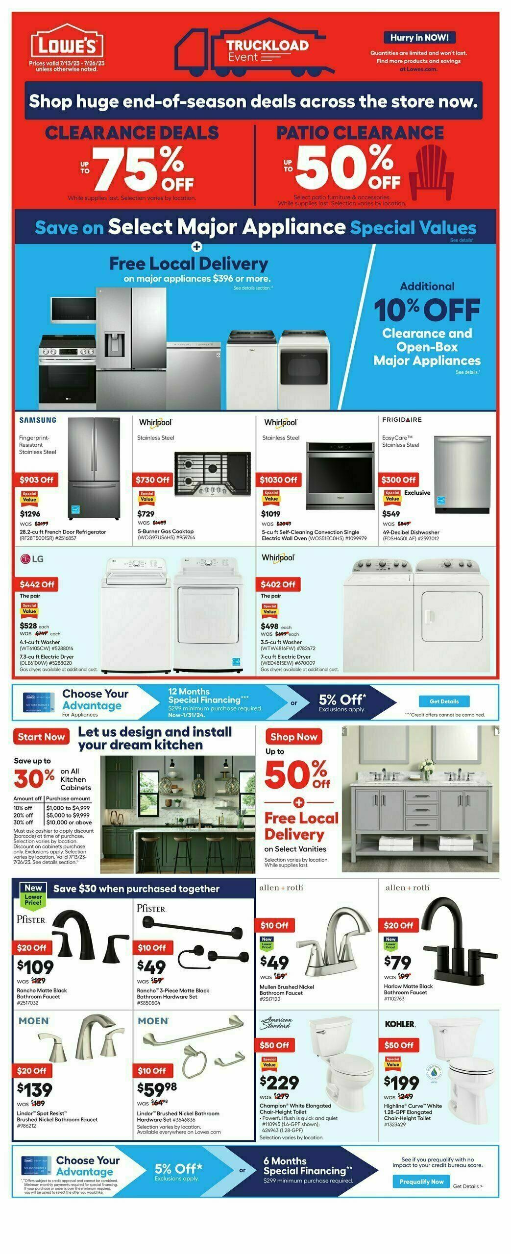 Lowe S Weekly Ads Deals From July 13