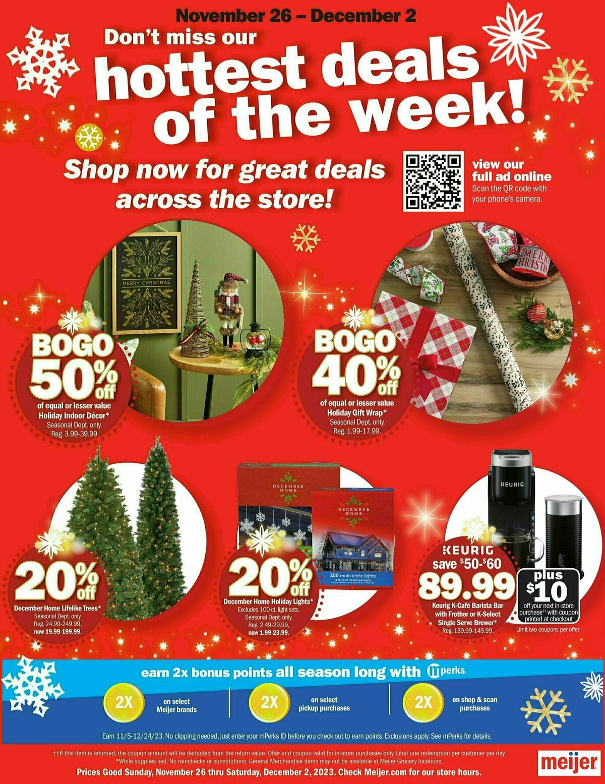 Meijer Hot Deals Ad Weekly Ad From November