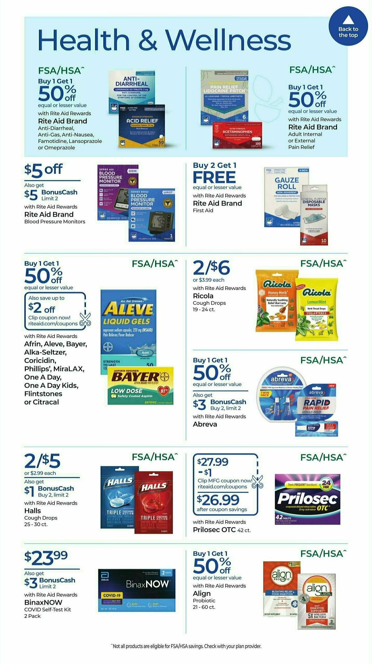 Rite Aid Weekly Ads From January Page