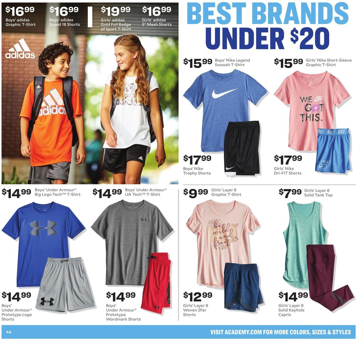 Academy Sports + Outdoors Weekly Ad from August 18