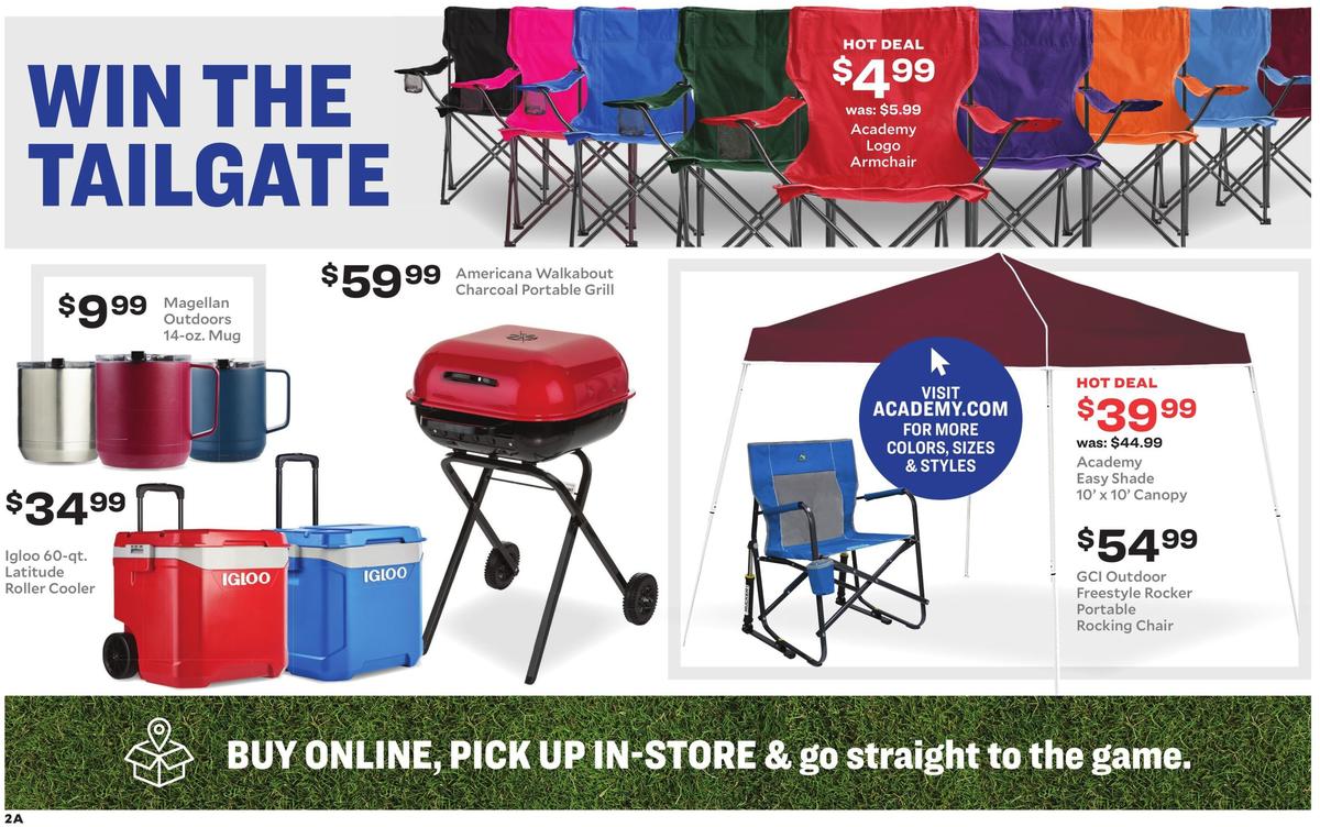 Academy Sports + Outdoors Weekly Ad from August 25