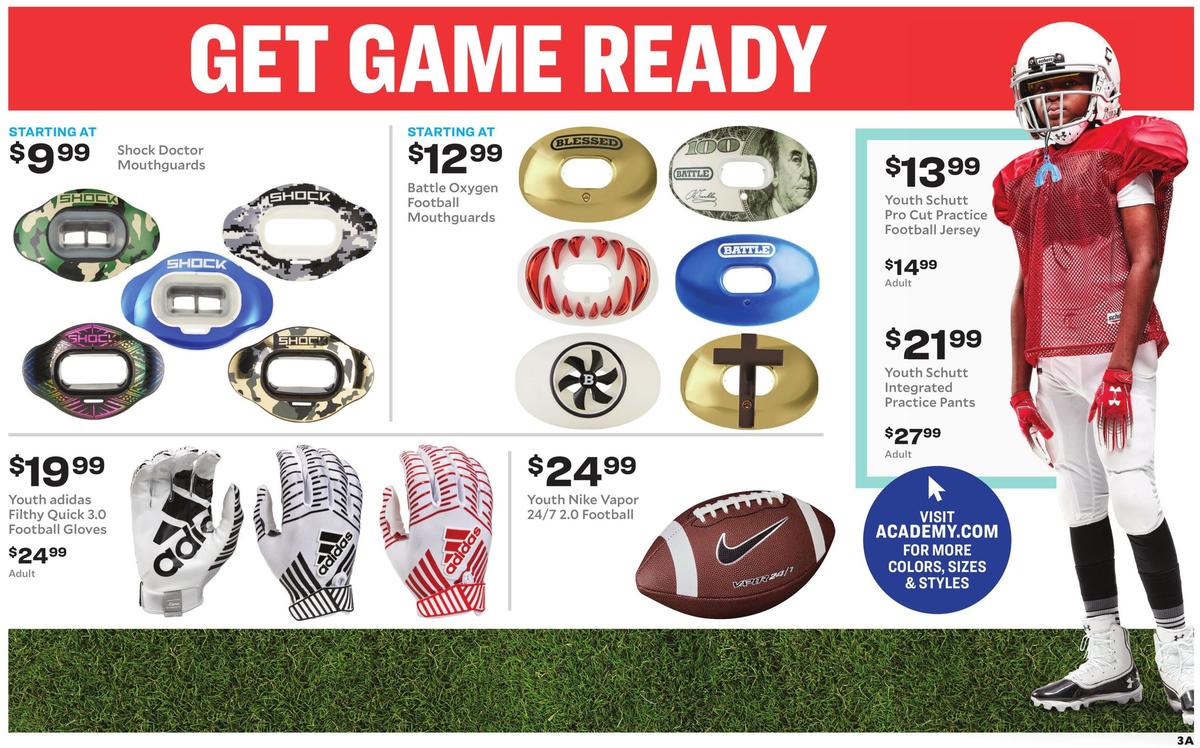 Academy Sports + Outdoors Weekly Ad from August 25