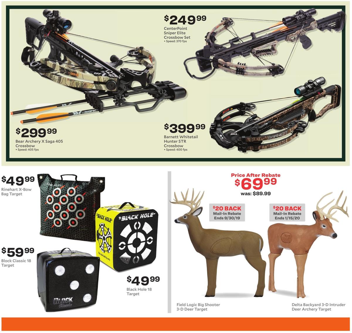 Academy Sports + Outdoors Weekly Ad from August 25