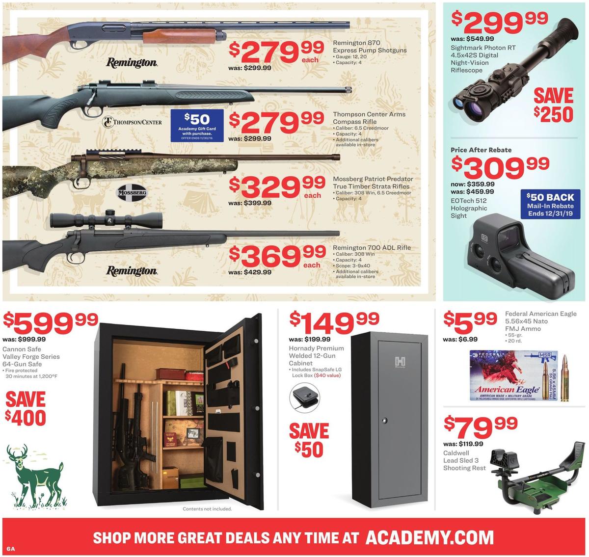 Academy Sports + Outdoors Weekly Ad from November 24