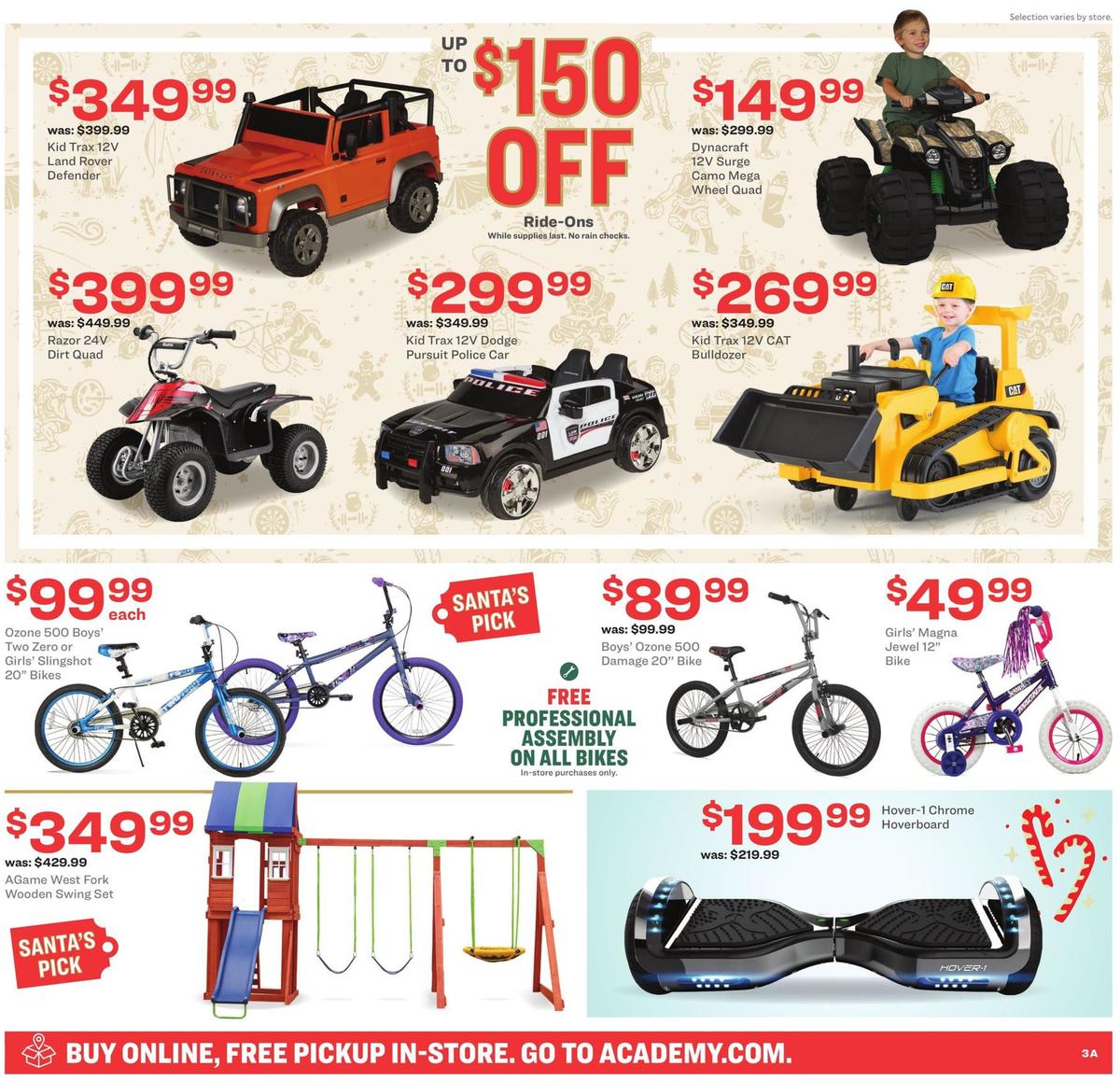 Academy Sports + Outdoors Weekly Ad from December 16