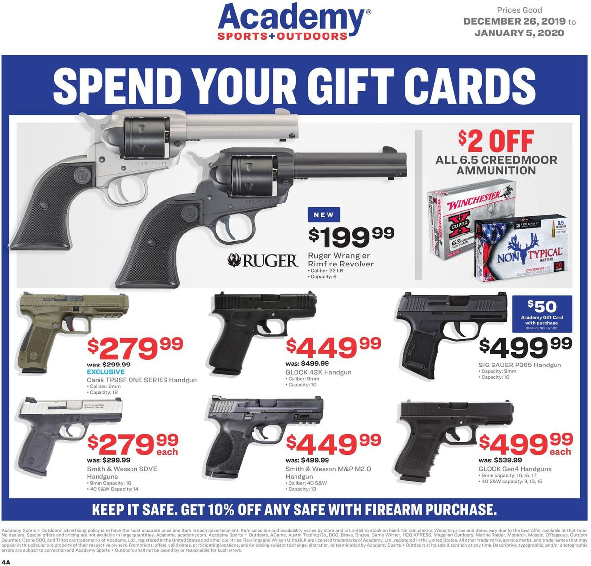 Academy Sports + Outdoors Weekly Ad from December 26