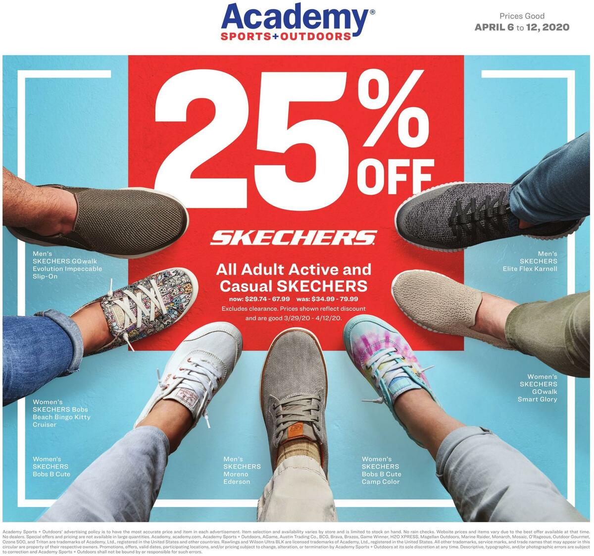 Academy Sports + Outdoors Sports & Fitness Ad Weekly Ad from April 6