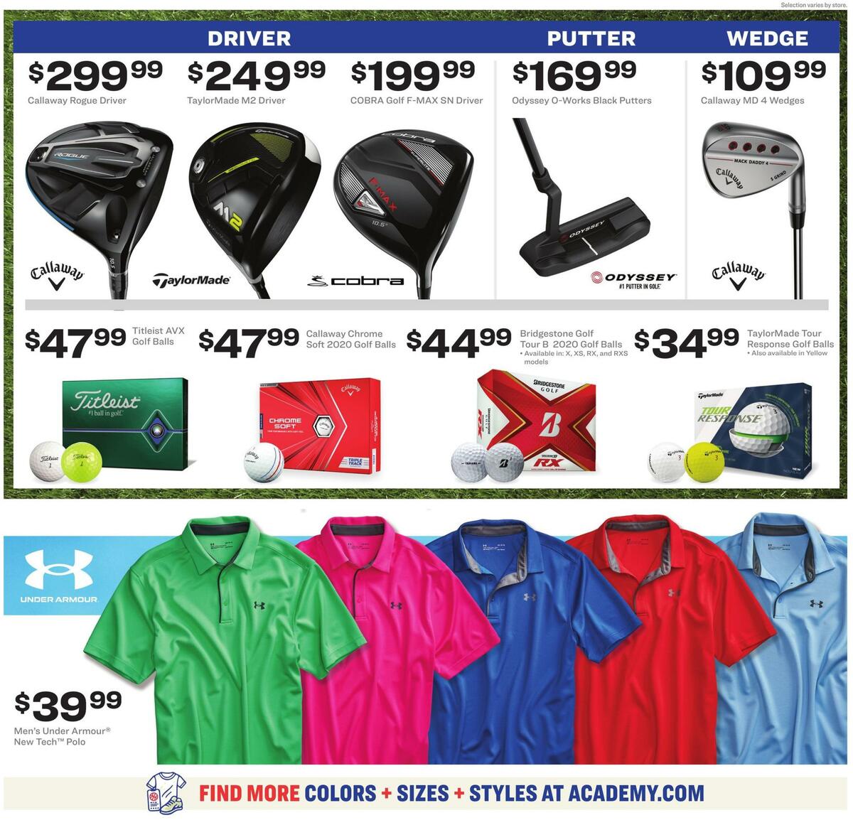 Academy Sports + Outdoors Sports & Fitness Ad Weekly Ad from April 6