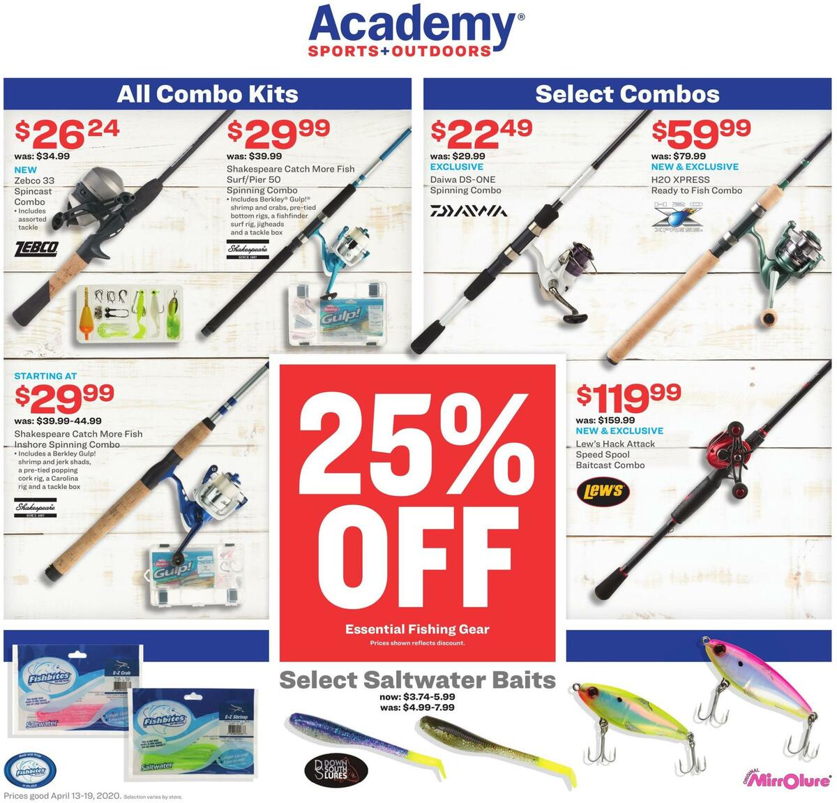 Academy Sports + Outdoors Outdoor Ad Weekly Ad from April 13