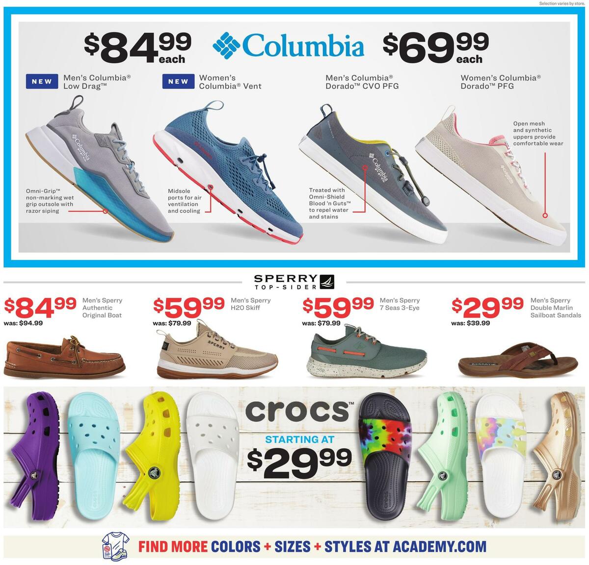 Academy Sports + Outdoors Outdoor Ad Weekly Ad from April 13