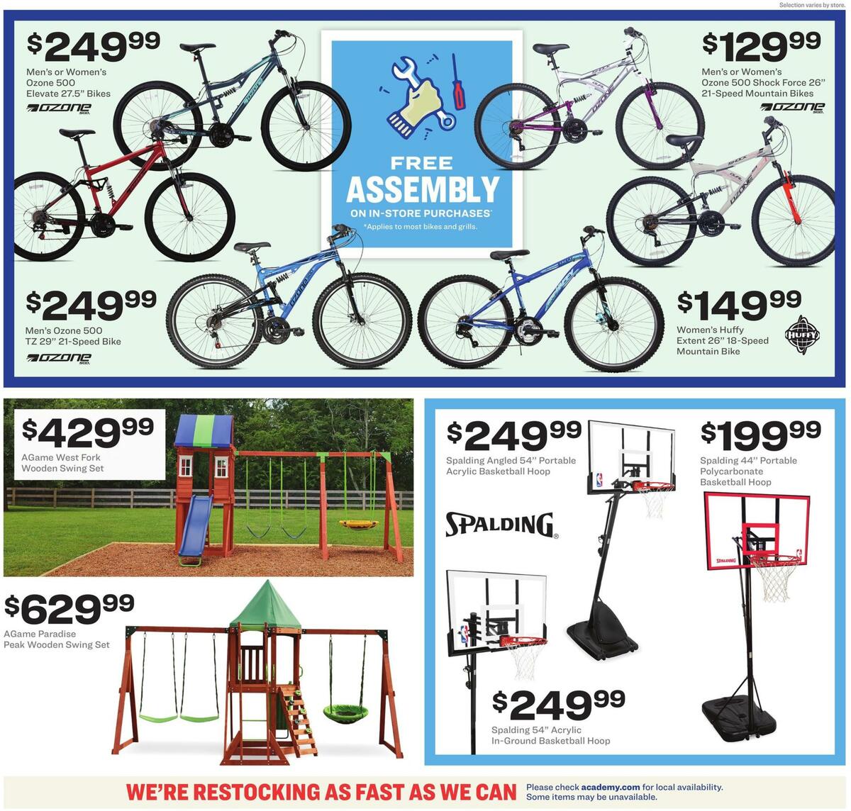 Academy Sports + Outdoors Weekly Ad from May 18