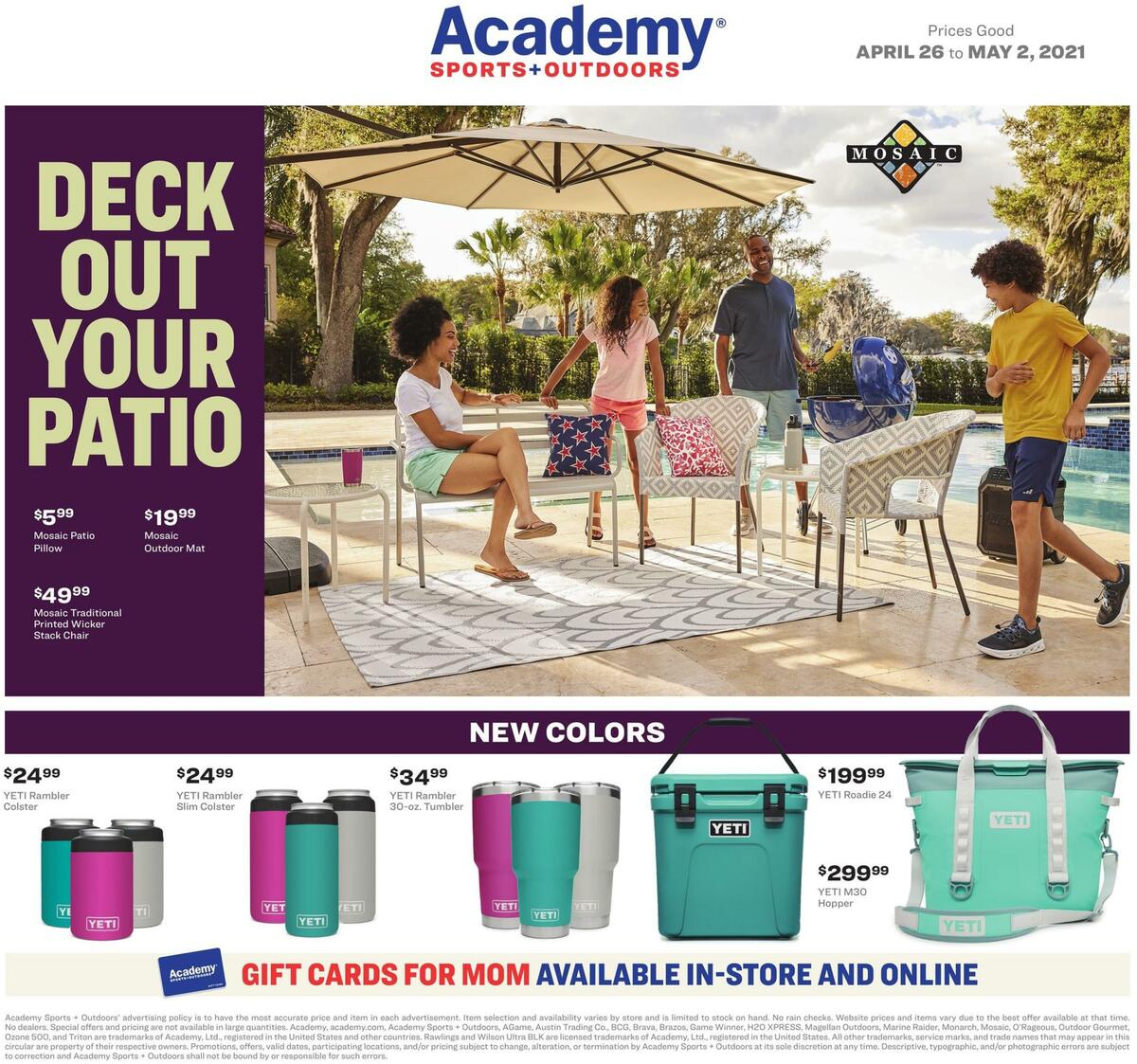 Academy Sports + Outdoors Weekly Ad from April 26