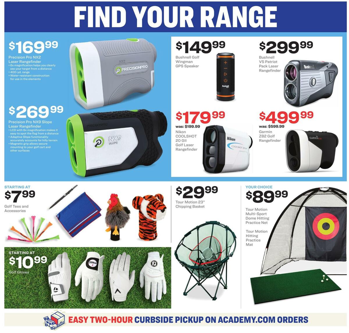 Academy Sports + Outdoors Golf Guide Weekly Ad from May 17