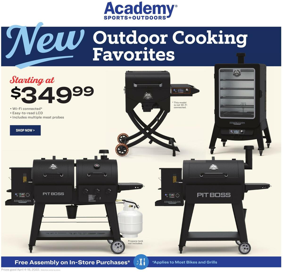 Academy Sports + Outdoors Outdoor Ad Weekly Ad from April 4