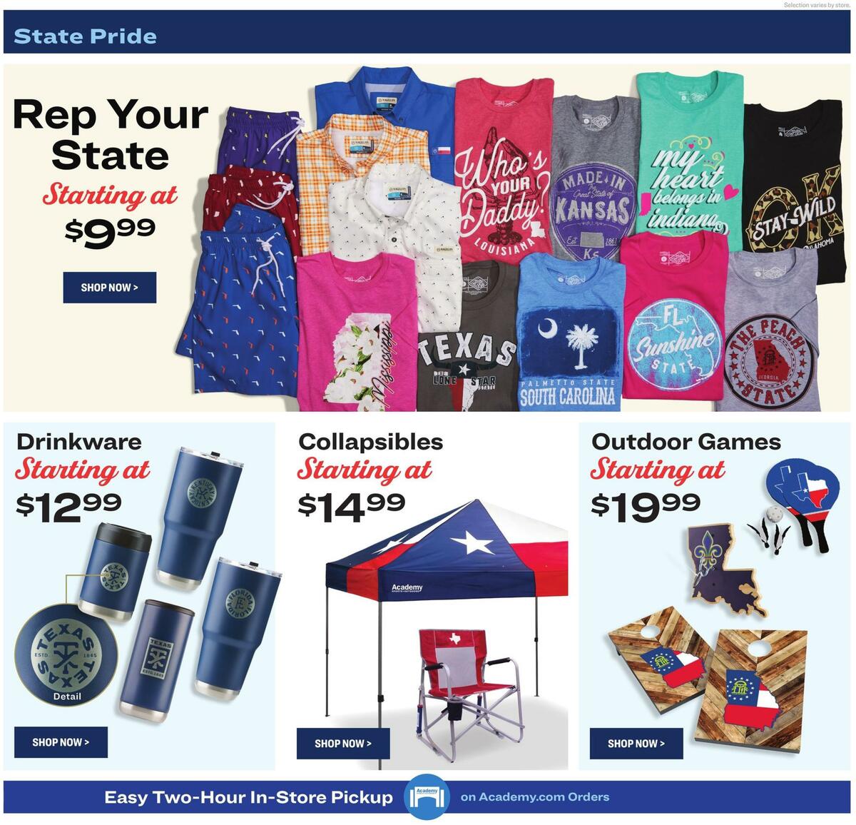 Academy Sports + Outdoors Outdoor Ad Weekly Ad from April 4