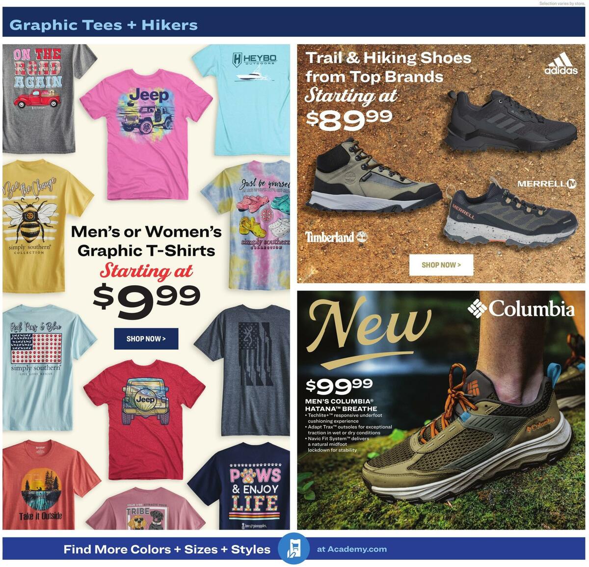 Academy Sports + Outdoors Outdoor Ad Weekly Ad from April 4