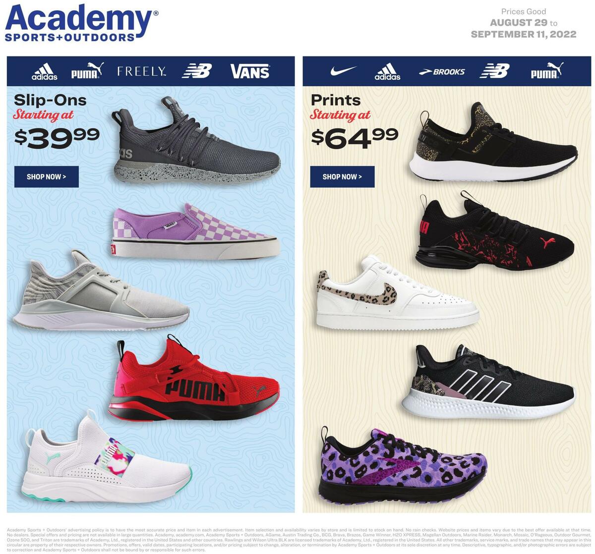 Academy Sports + Outdoors Weekly Ad from August 29