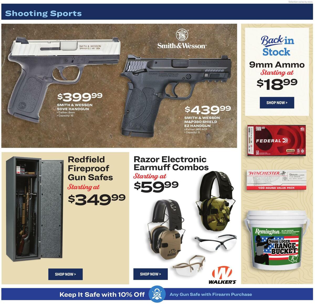 Academy Sports + Outdoors Outdoor Ad Weekly Ad from September 12