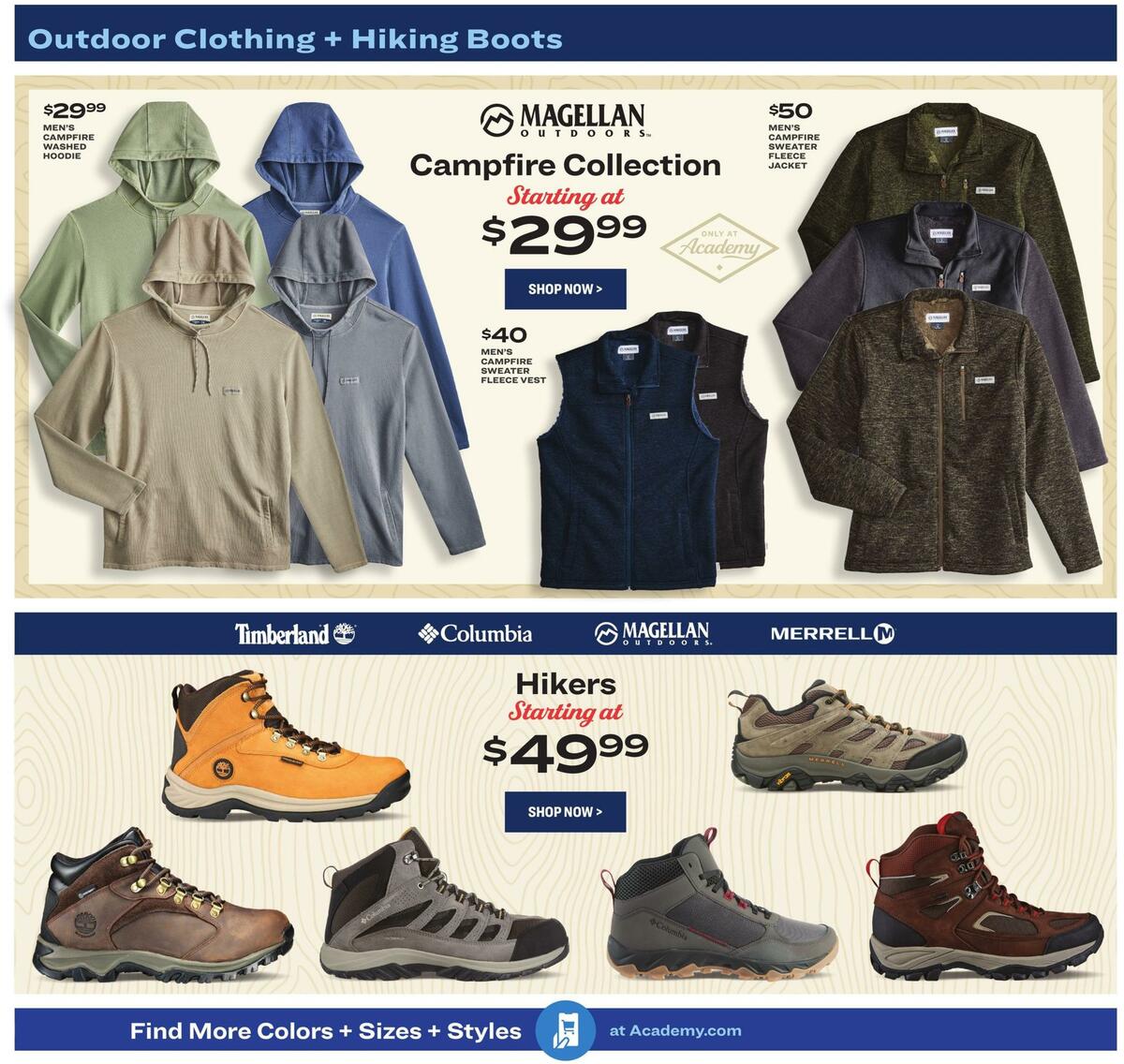 Academy Sports + Outdoors Outdoor Ad Weekly Ad from October 3