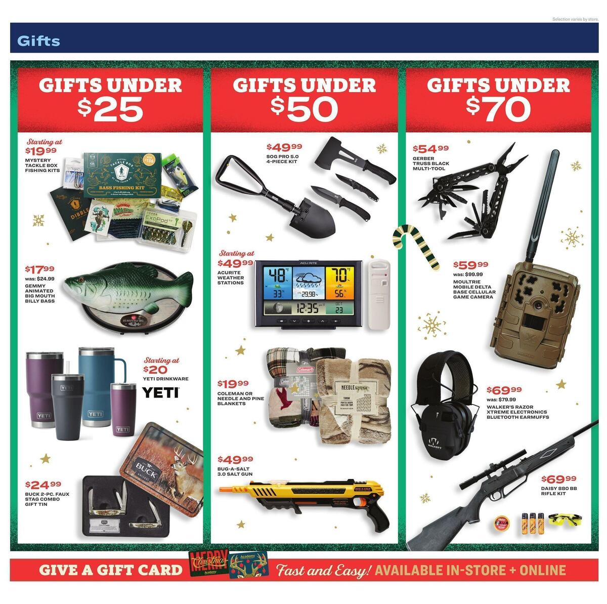 Academy Sports + Outdoors Weekly Ad from December 12