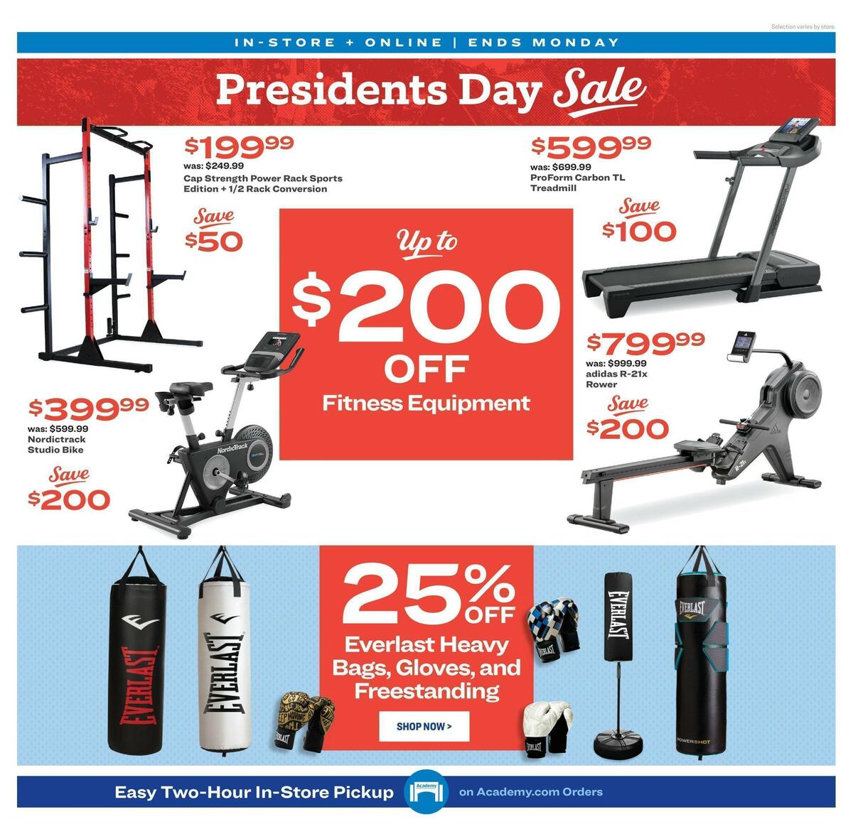 Academy Sports + Outdoors Presidents Day Sale Weekly Ad from February 16