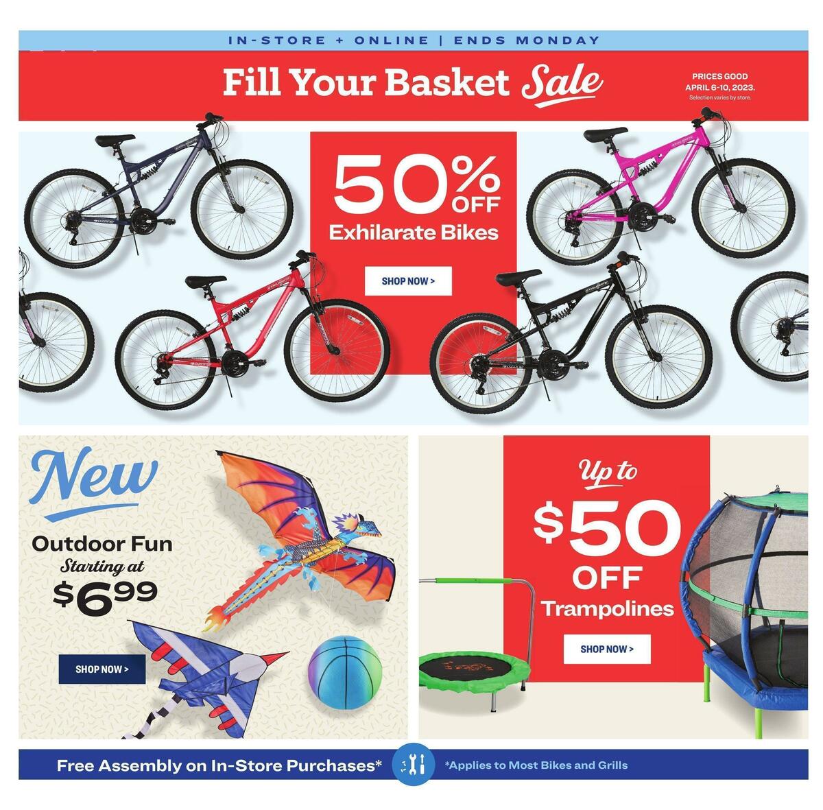 Academy Sports + Outdoors 4-Day Sale Weekly Ad from April 6