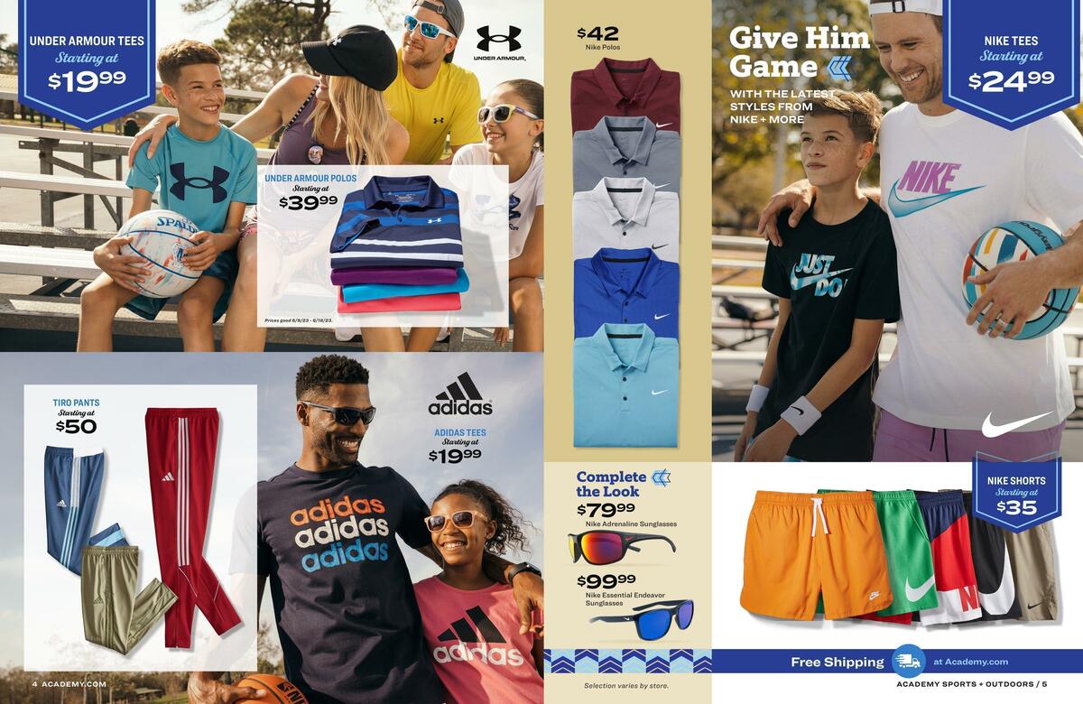 Academy Sports + Outdoors Father's Day Guide Weekly Ad from May 30