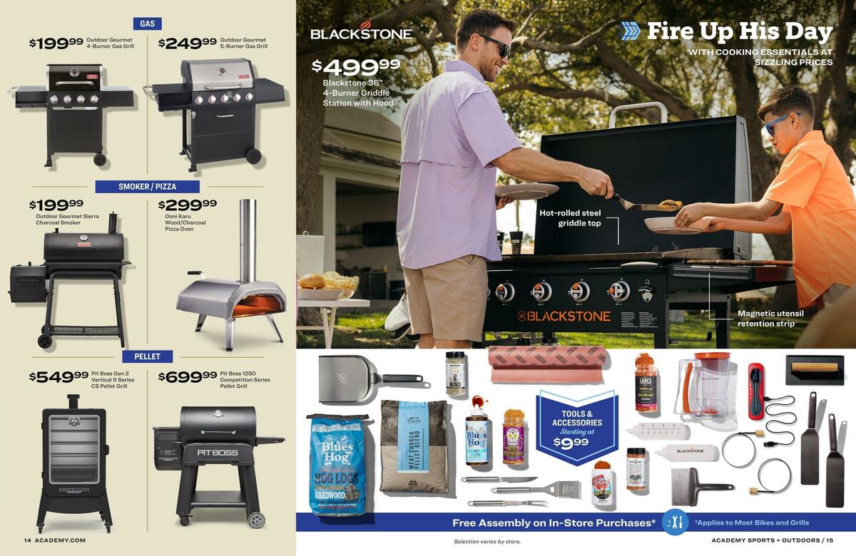 Academy Sports + Outdoors Father's Day Guide Weekly Ad from May 30