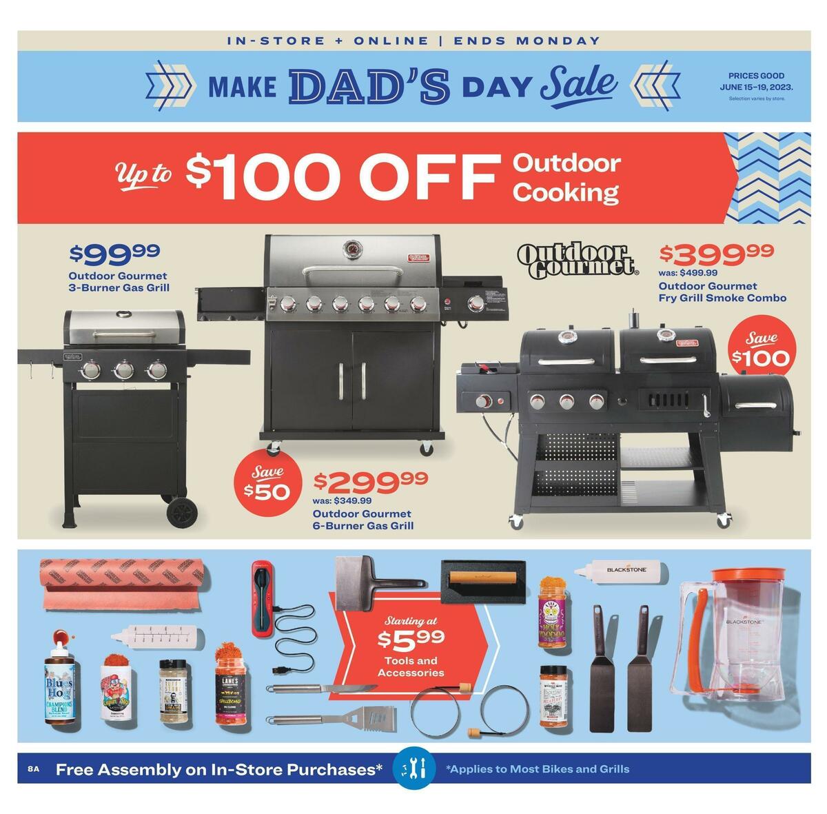 Academy Sports + Outdoors Dad's Day Sale Weekly Ad from June 15