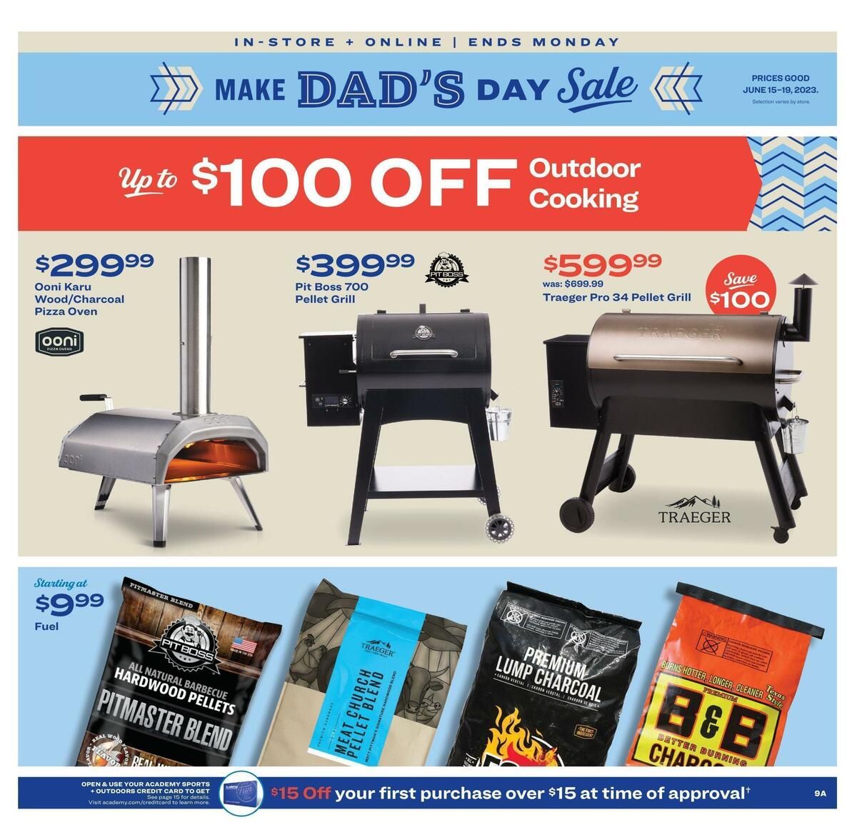 Academy Sports + Outdoors Dad's Day Sale Weekly Ad from June 15