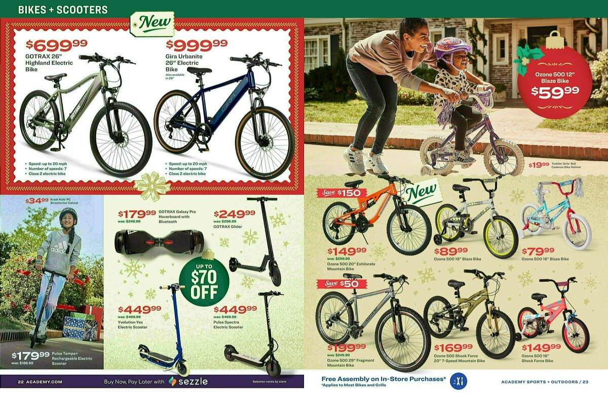 Academy Sports + Outdoors Weekly Ad from October 30