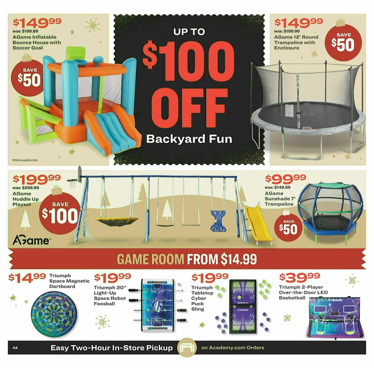 Academy Sports + Outdoors Weeklong Black Friday Weekly Ad from November 20