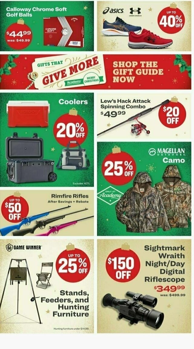 Academy Sports + Outdoors Weekly Ad from December 14