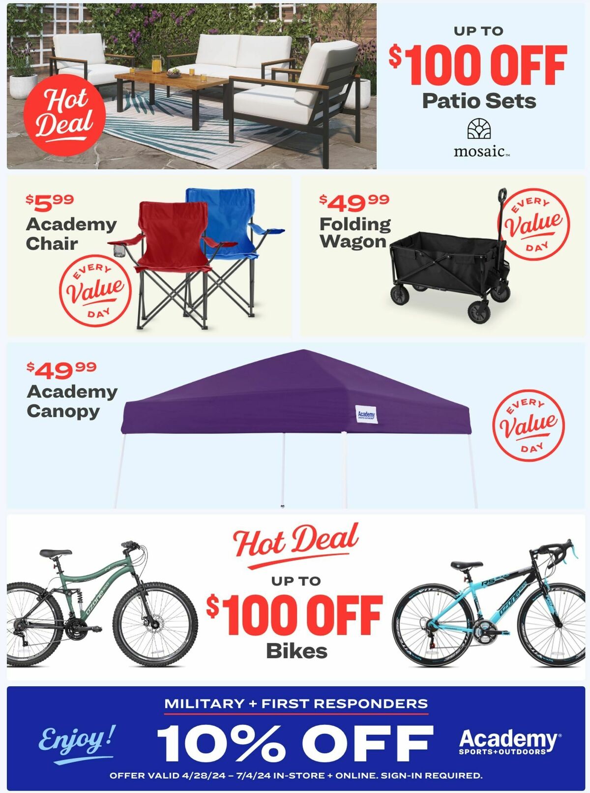 Academy Sports + Outdoors Weekly Ad from May 21