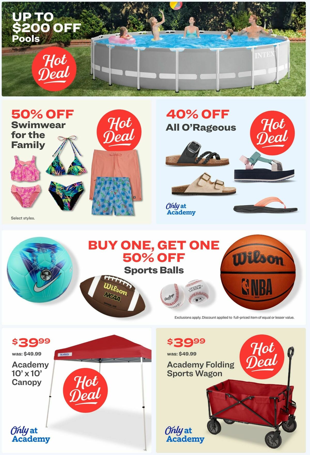 Academy Sports + Outdoors Weekly Ad from June 17