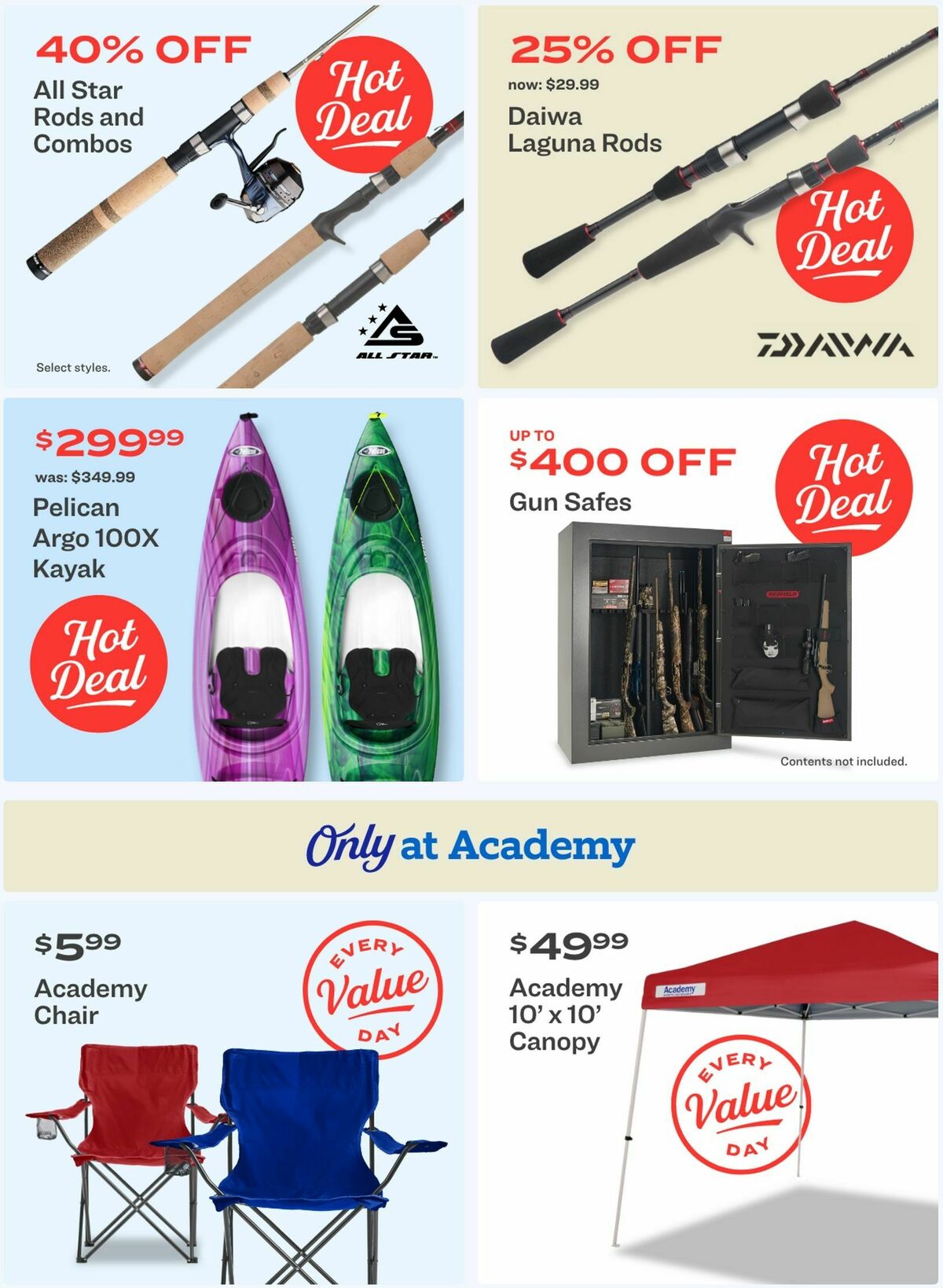 Academy Sports + Outdoors Weekly Ad from July 9