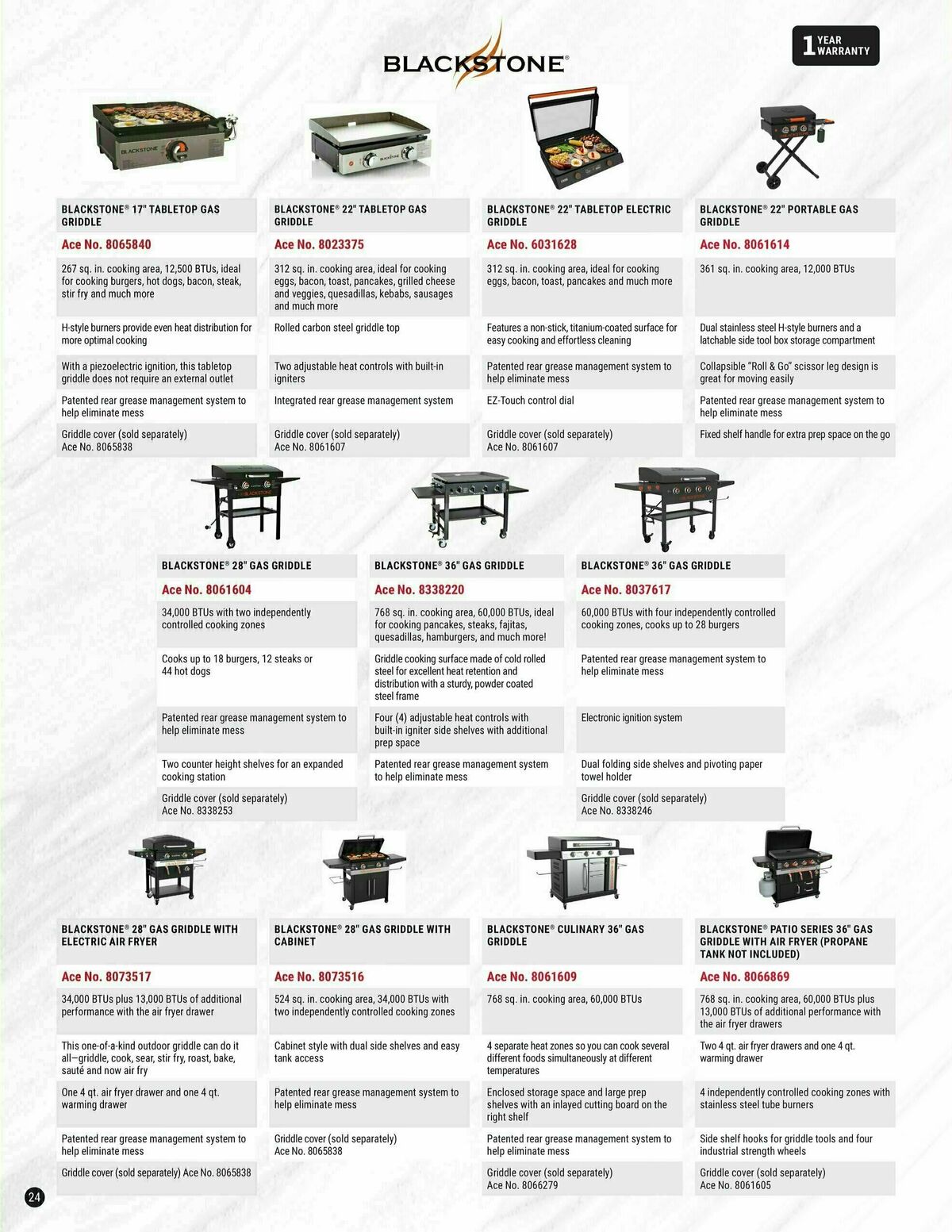 Ace Hardware Grilling Catalog 2023 Weekly Ad from January 25