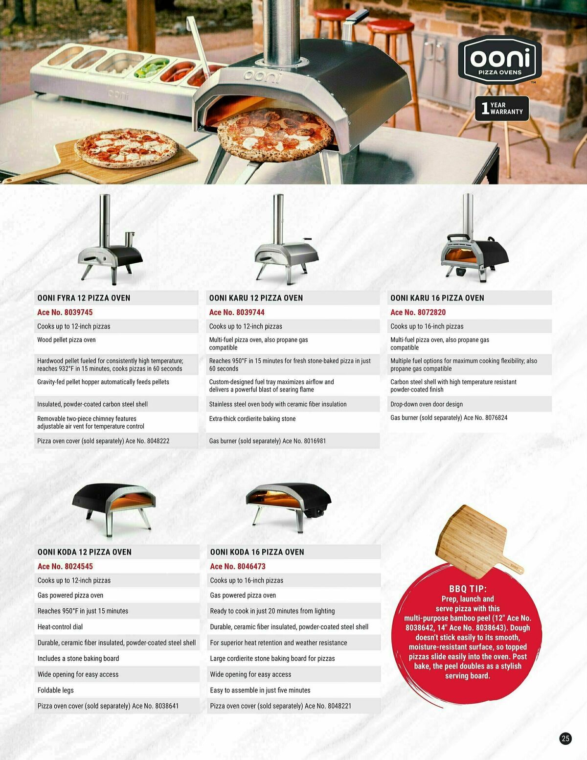 Ace Hardware Grilling Catalog 2023 Weekly Ad from January 25