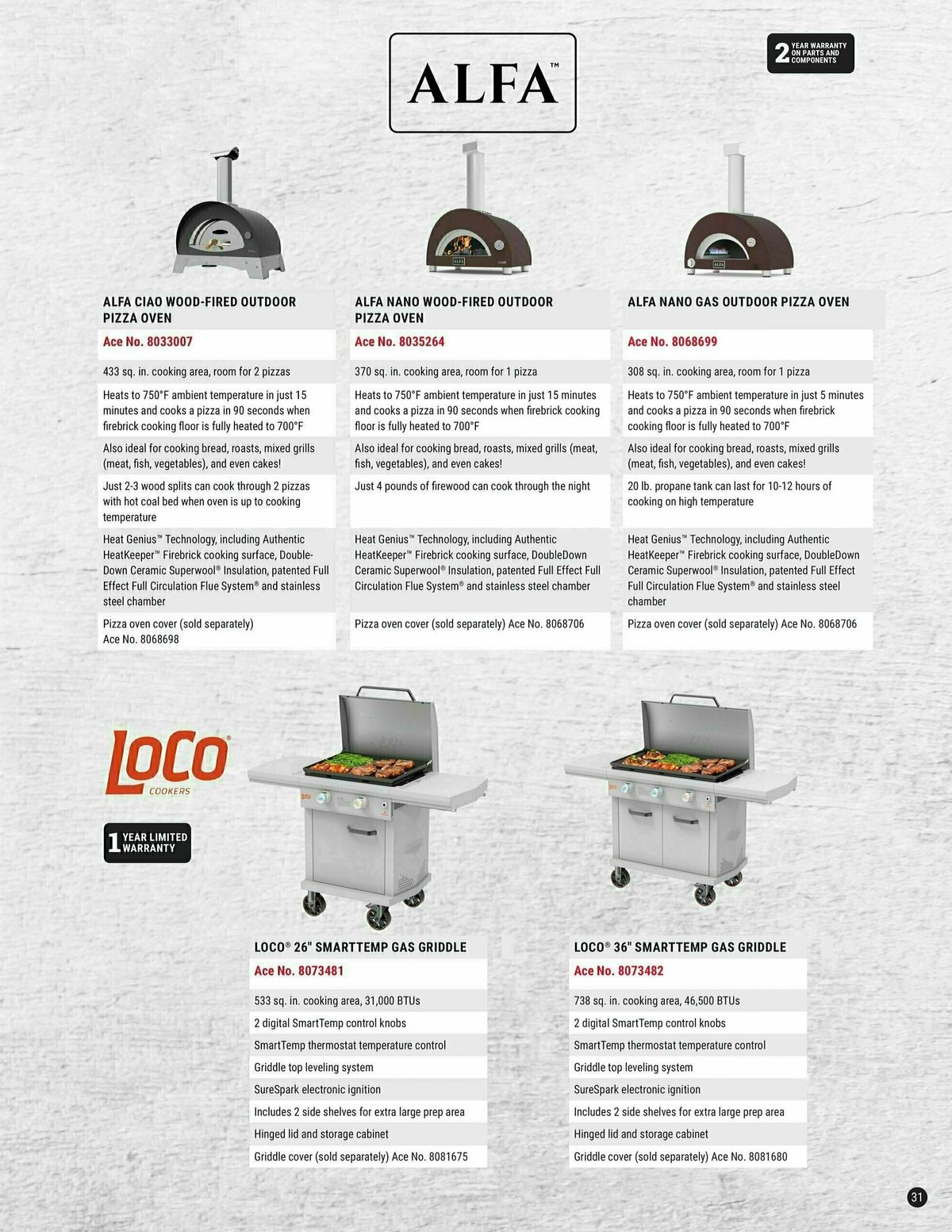 Ace Hardware Grilling Catalog 2023 Weekly Ad from January 25