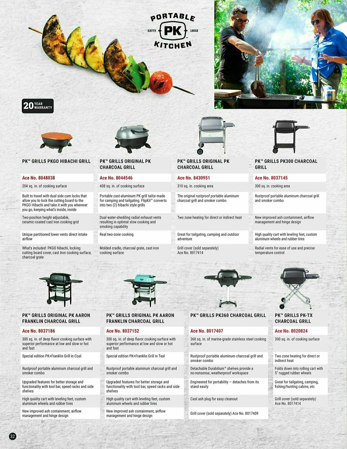 Ace Hardware Grilling Catalog 2023 Weekly Ad from January 25