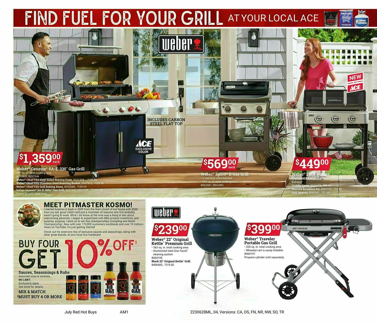 Ace Hardware Red Hot Buys Weekly Ad from June 28