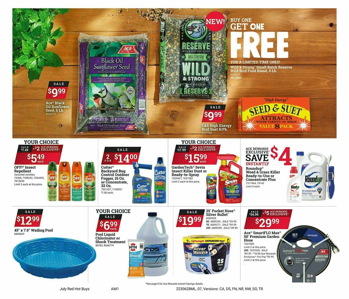 Ace Hardware Red Hot Buys Weekly Ad from June 28