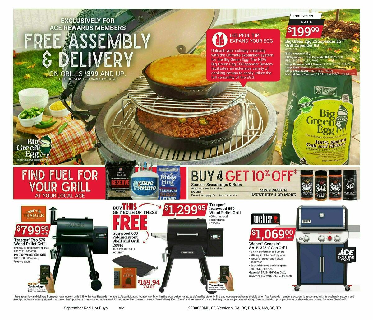 Ace Hardware Red Hot Buys Weekly Ad from August 30