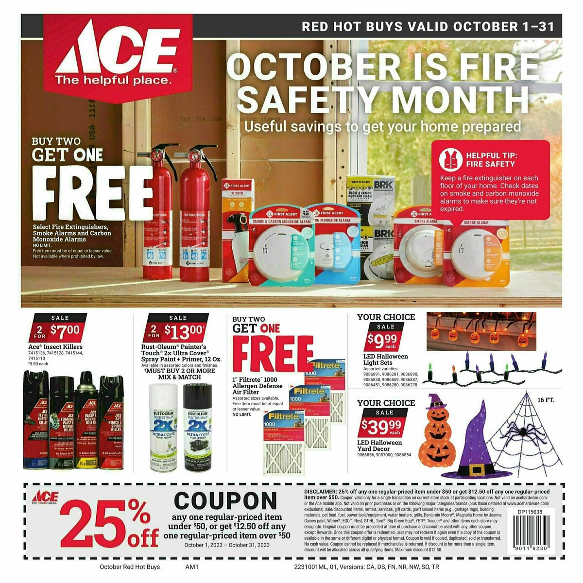 Ace Hardware Weekly Ad from October 1