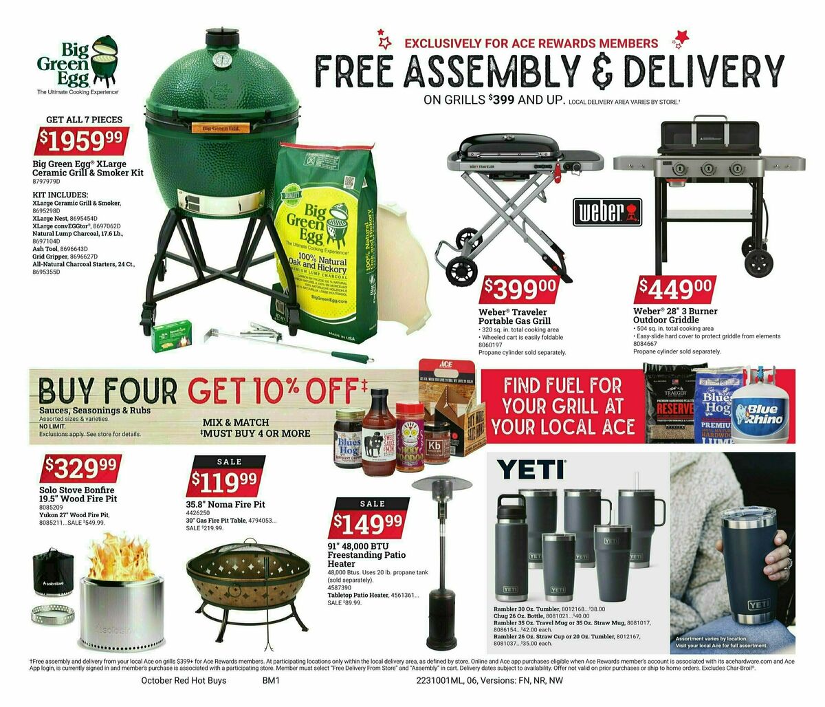 Ace Hardware Weekly Ad from October 1