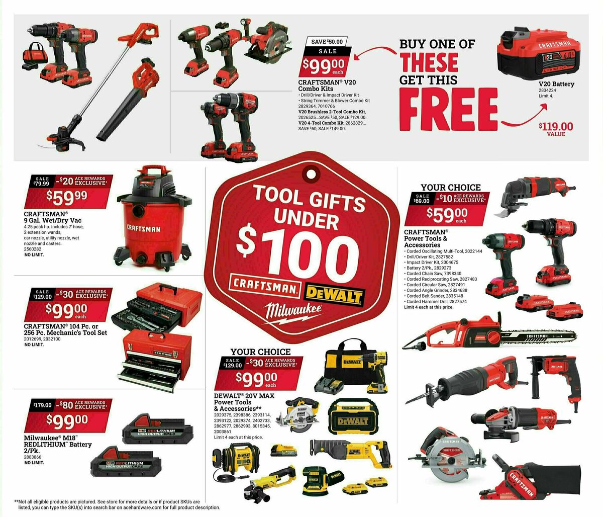 Ace Hardware Gift Guide Weekly Ad from December 1