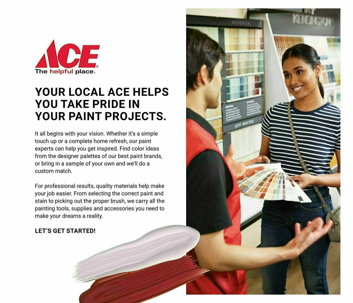 Ace Hardware February Paint Trends Weekly Ad from February 7