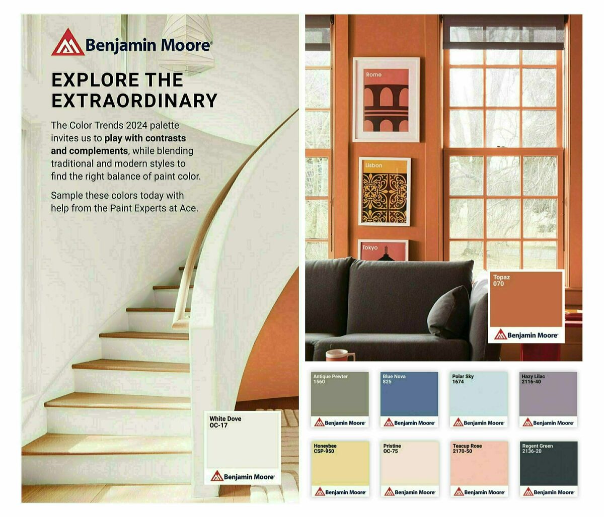 Ace Hardware February Paint Trends Weekly Ad from February 7